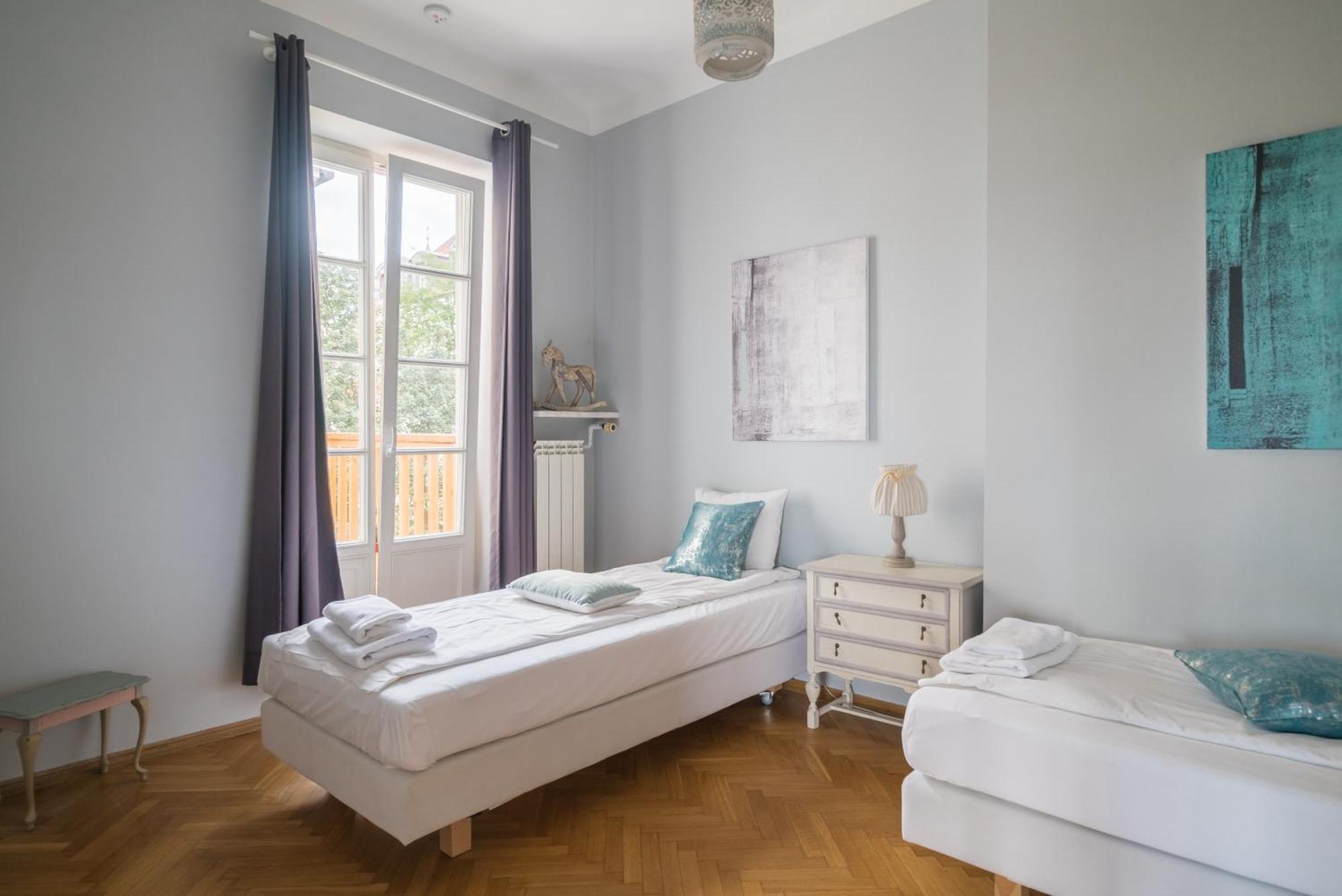 Ego Apartments Old Town II Varsó Szoba fotó