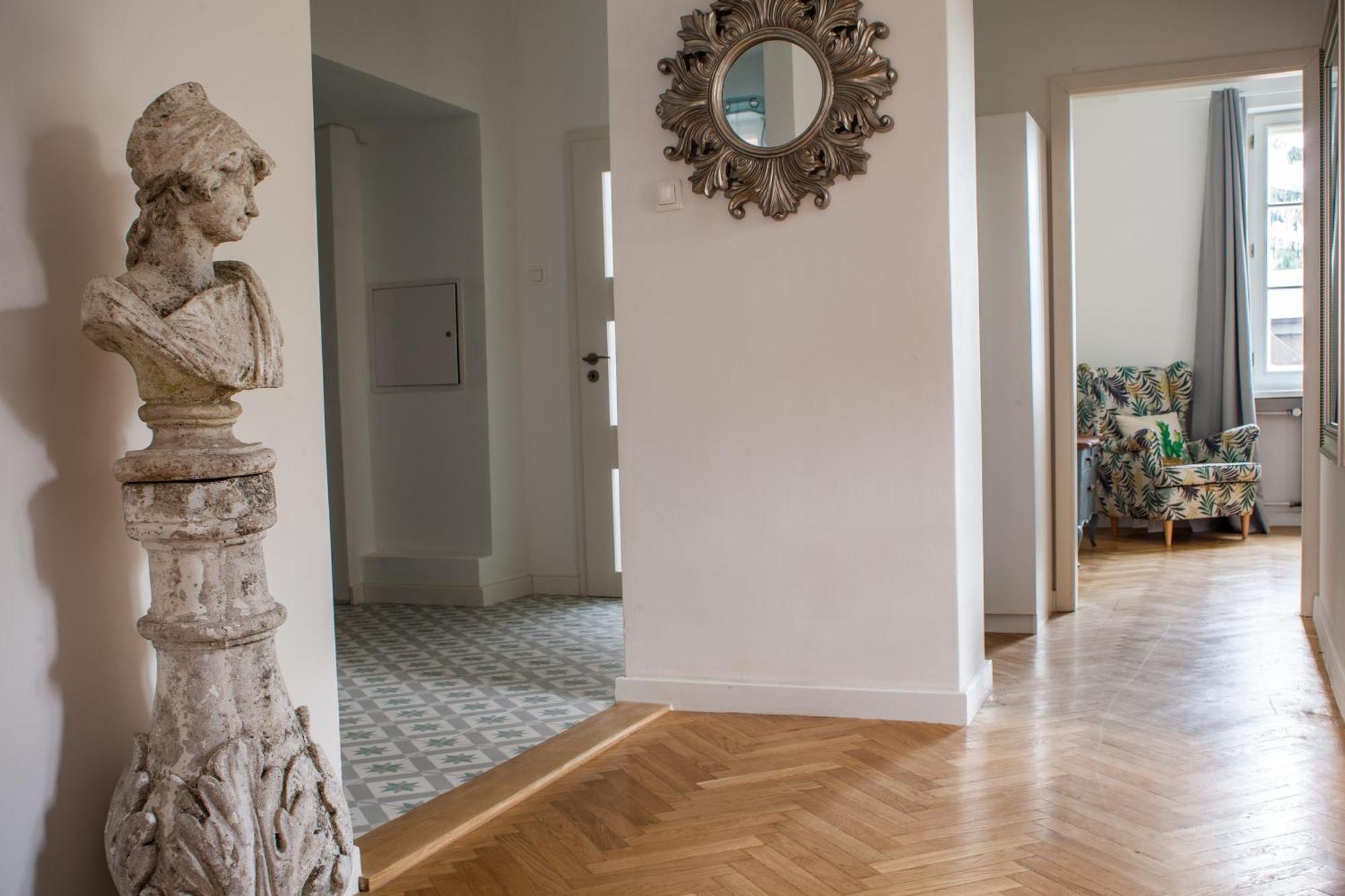 Ego Apartments Old Town II Varsó Szoba fotó