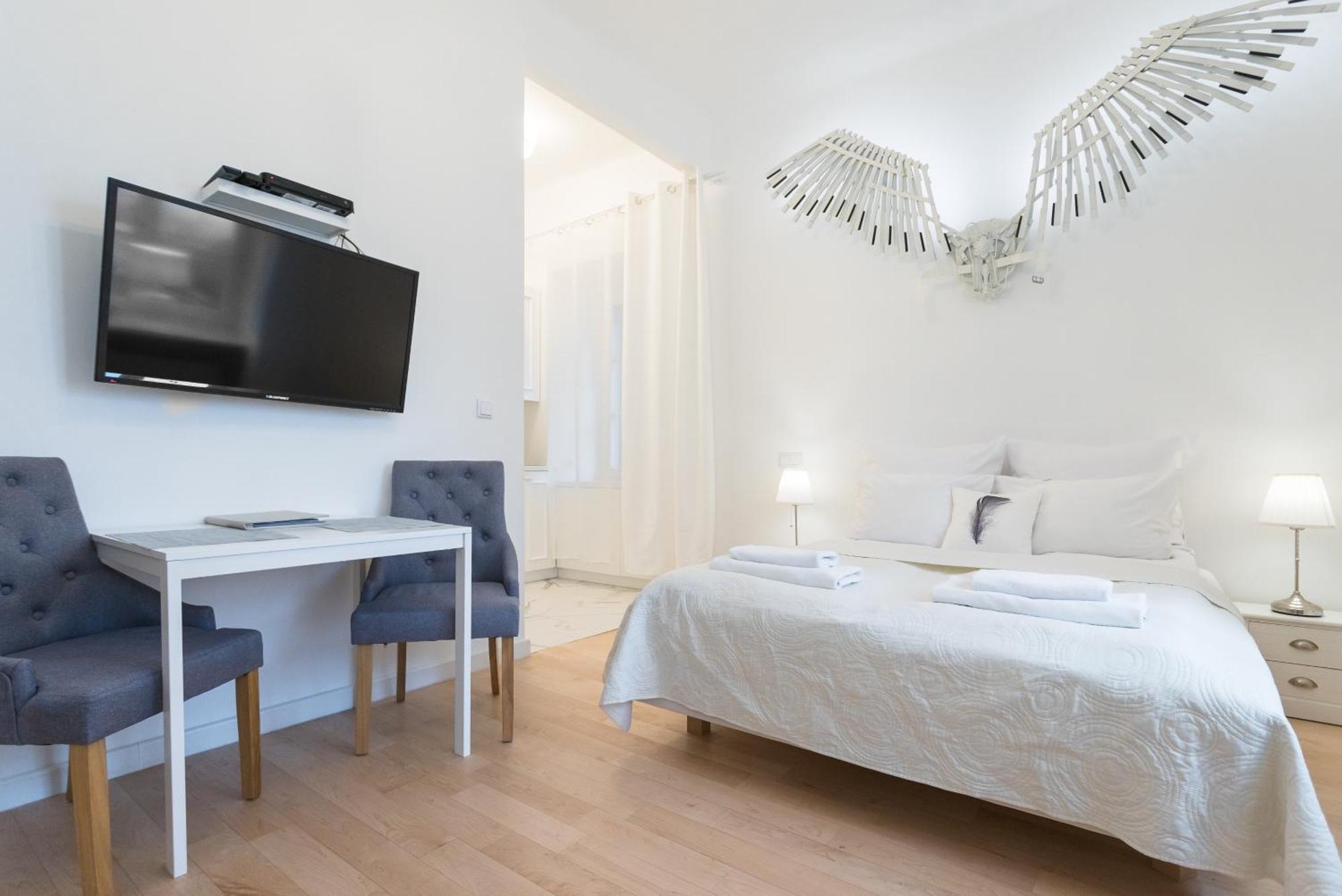Ego Apartments Old Town II Varsó Szoba fotó